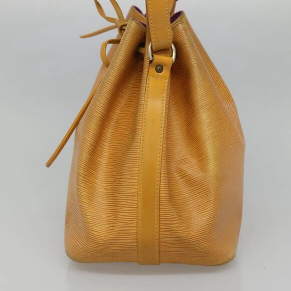 LOUIS VUITTON Epi Petit Noe Shoulder Bag Yellow M44109 LV Auth EC352 - Picture 5 of 15